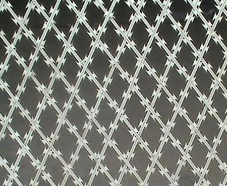 Welded Razor barbed Wire panel